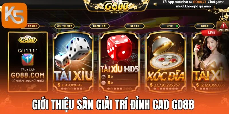 Giới thiệu sân giải trí đỉnh cao Go88