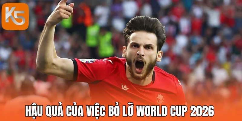 Hậu quả của việc bỏ lỡ World Cup 2026
